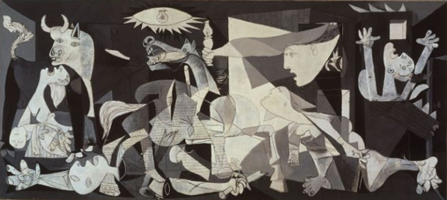 تحلیل نشانه‌شناسی نقاشی «گِرنیکا» اثر «پابلو پیکاسو»