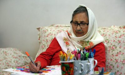 رأفت صراف زنی که در 84 سالگی به دنیای ماورائی نقاشی سلام گفت