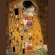 درنگی در نقاشیِ بوسه اثر گوستاو کلیمت