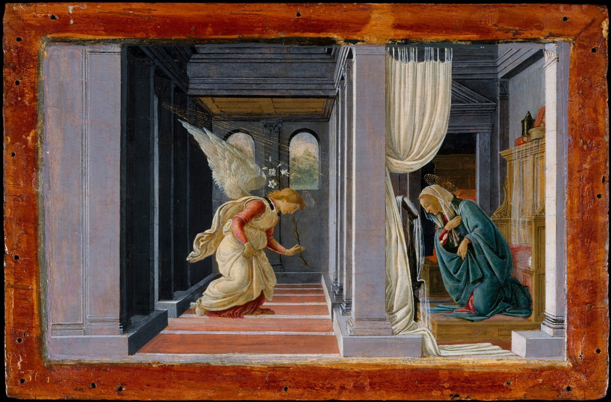 بشارت جبرئیل به مریم؛ به روایت پنج نقاشی